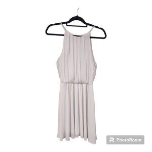 Women's Lush Off White Sleeveless Midi Dress Size Small